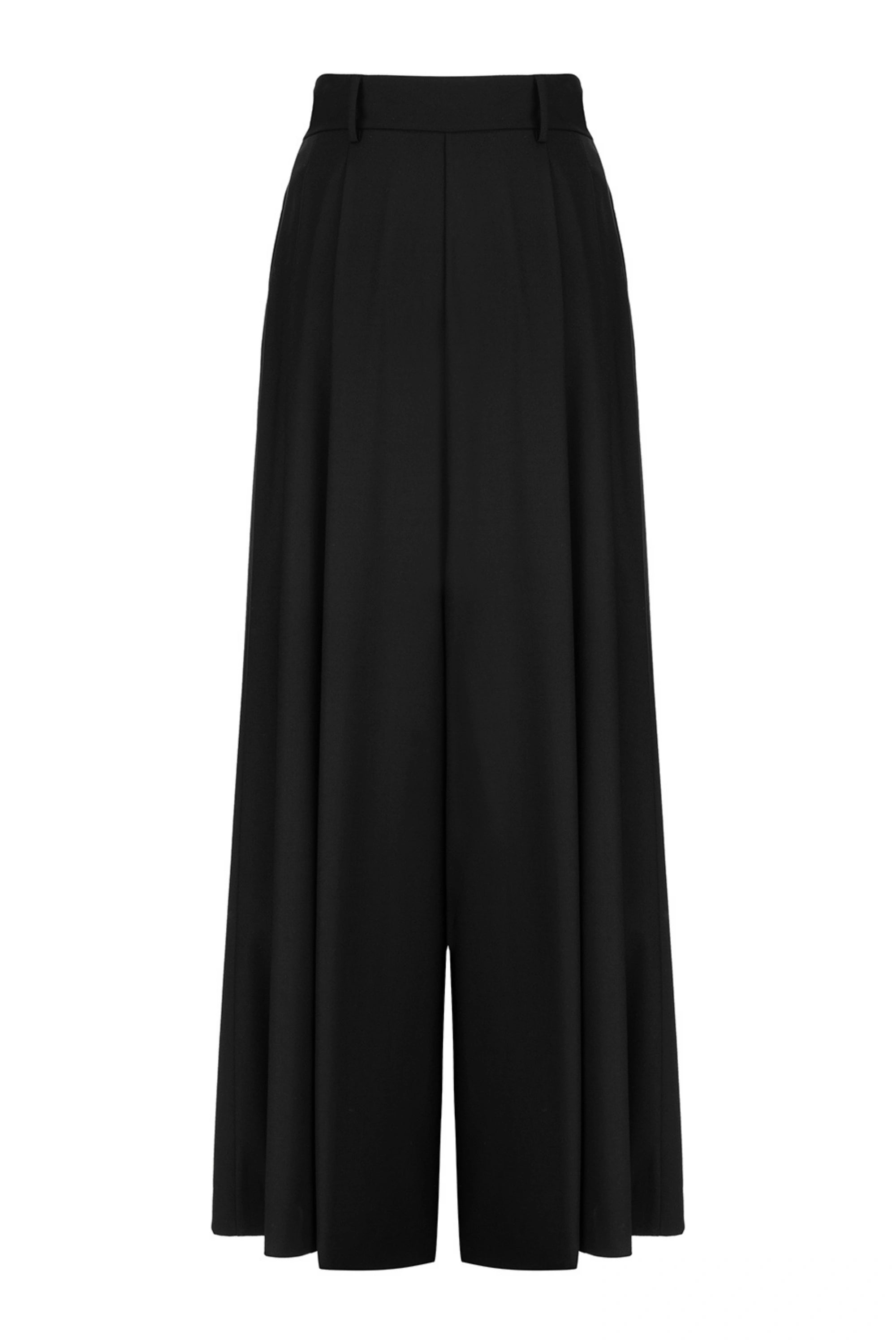 Pleated Wide Leg Pants