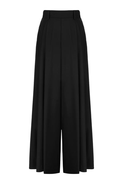 Pleated Wide Leg Pants