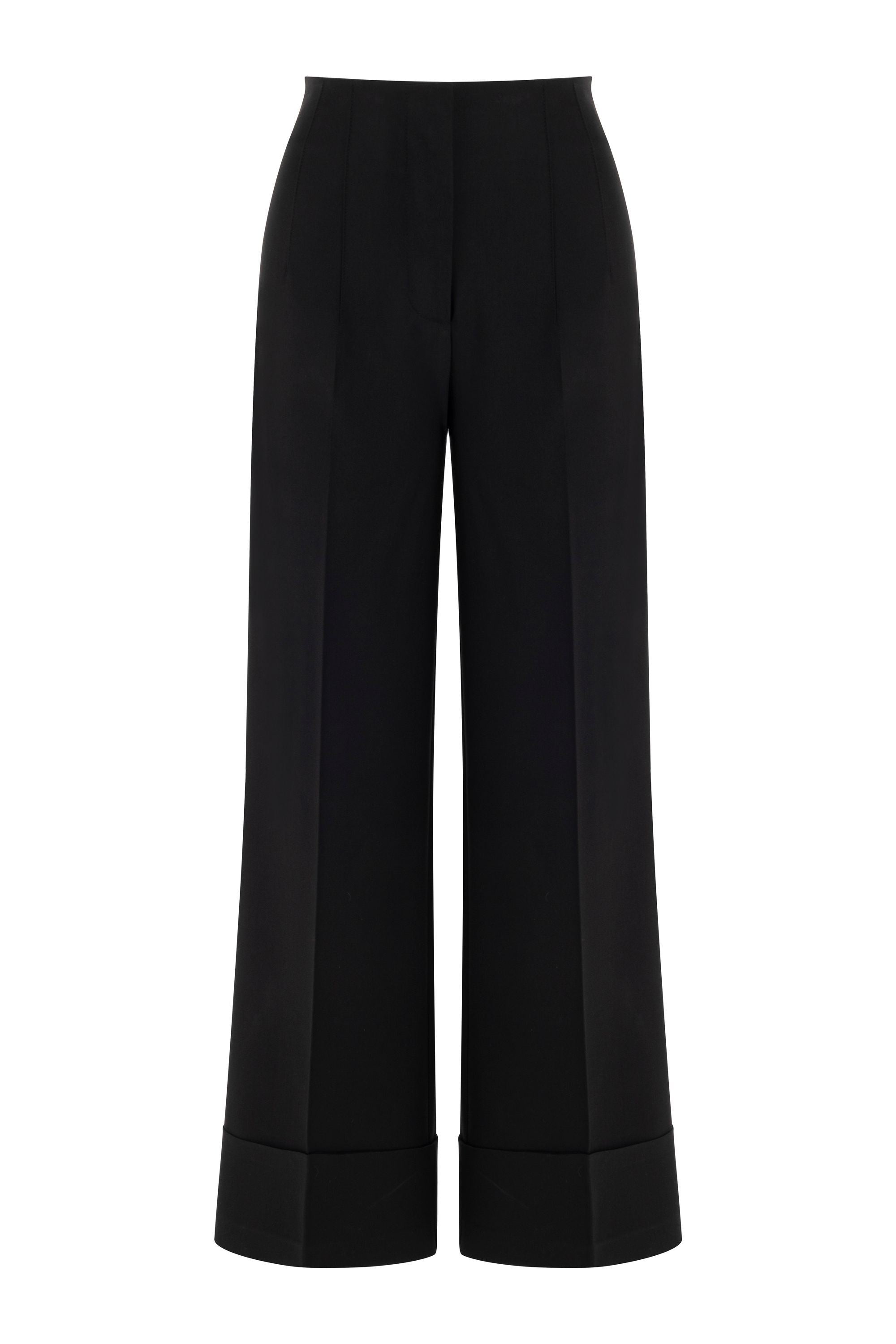 High-Waist Flowy Palazzo Pants