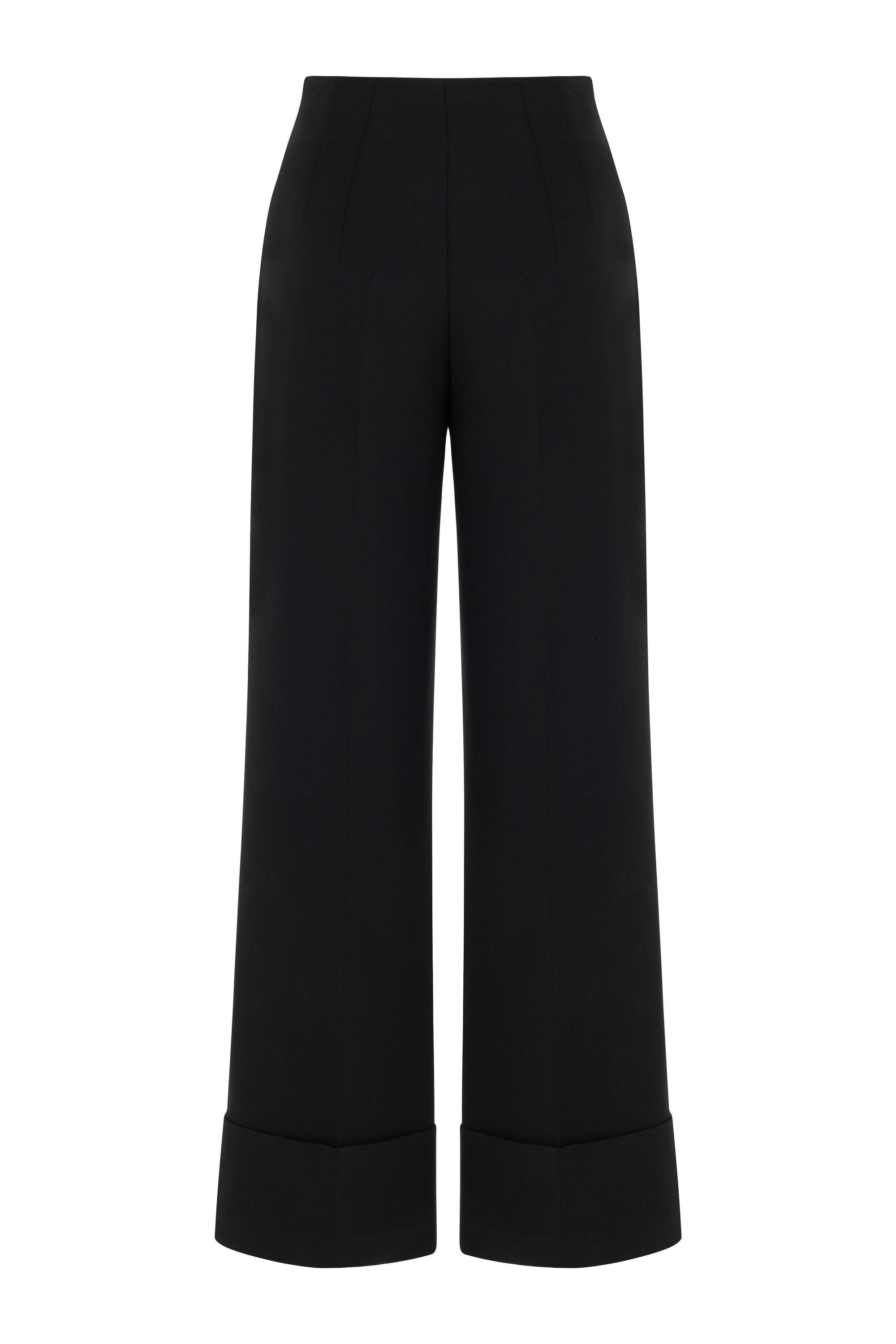 High-Waist Flowy Palazzo Pants