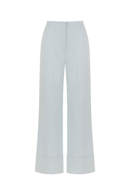 High-Waist Flowy Palazzo Pants