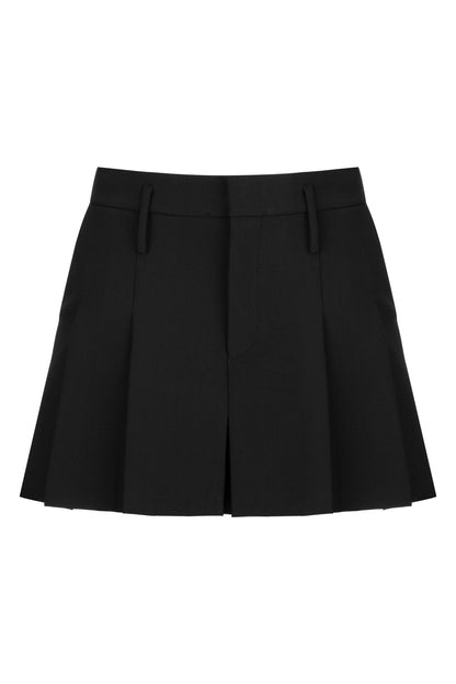 Pleated Mini Skirt