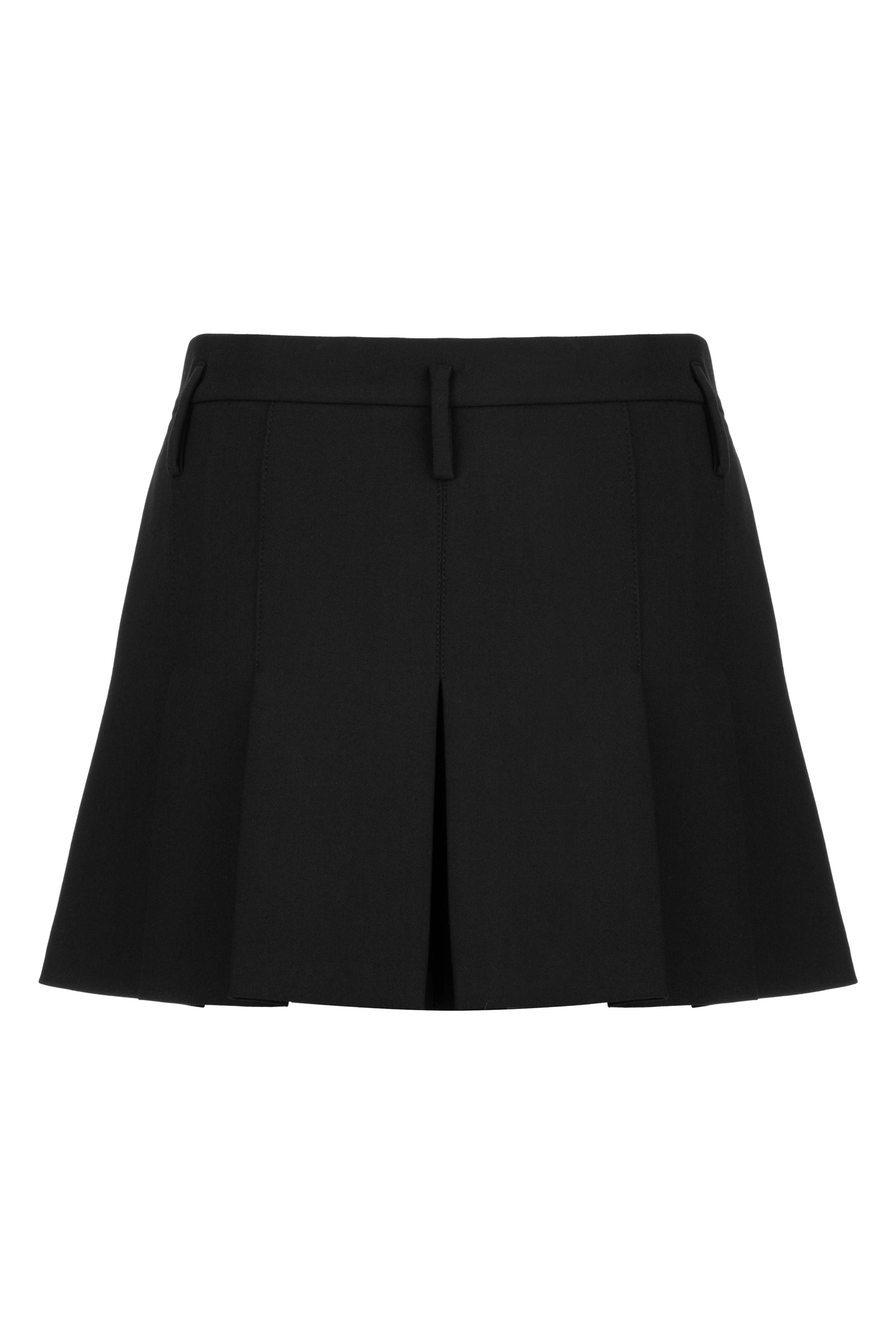 Pleated Mini Skirt
