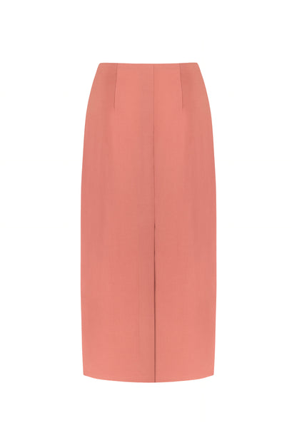 Midi Skirt with Slits