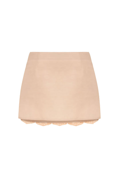 Embroidered Mini Skirt (Final Sale)