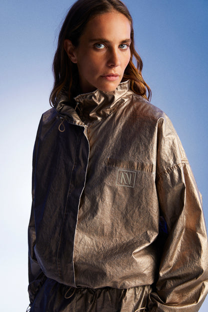 Bronze Metallic Jacket (Final Sale)