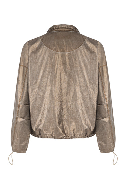 Bronze Metallic Jacket (Final Sale)