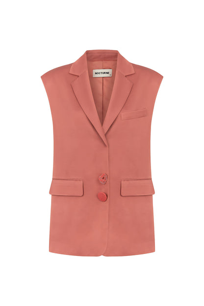 Lapel Collar Vest (Final Sale)