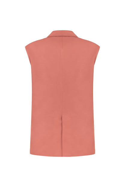 Lapel Collar Vest