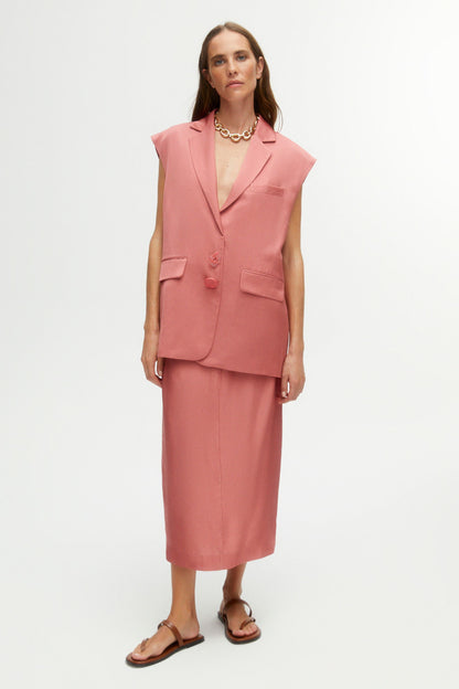 Lapel Collar Vest (Final Sale)