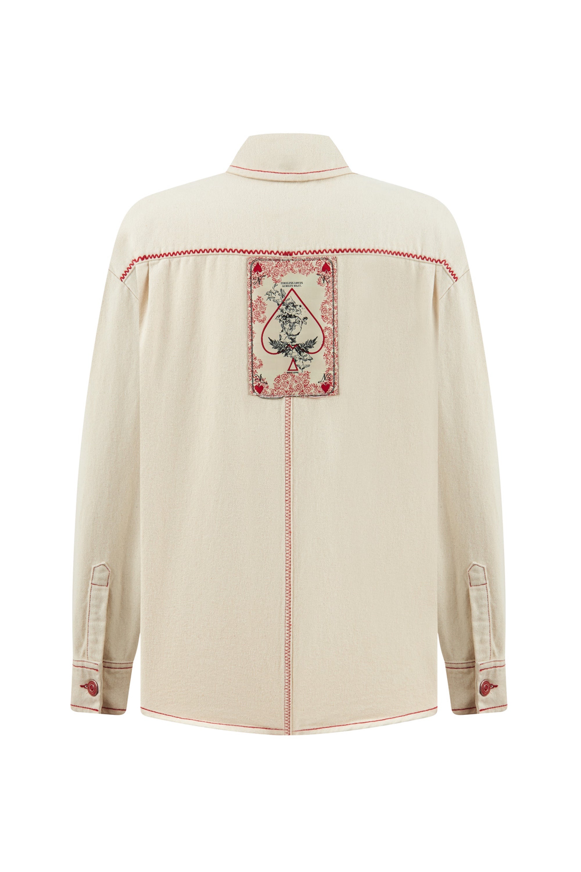 Appliqué Long Sleeve Shirt