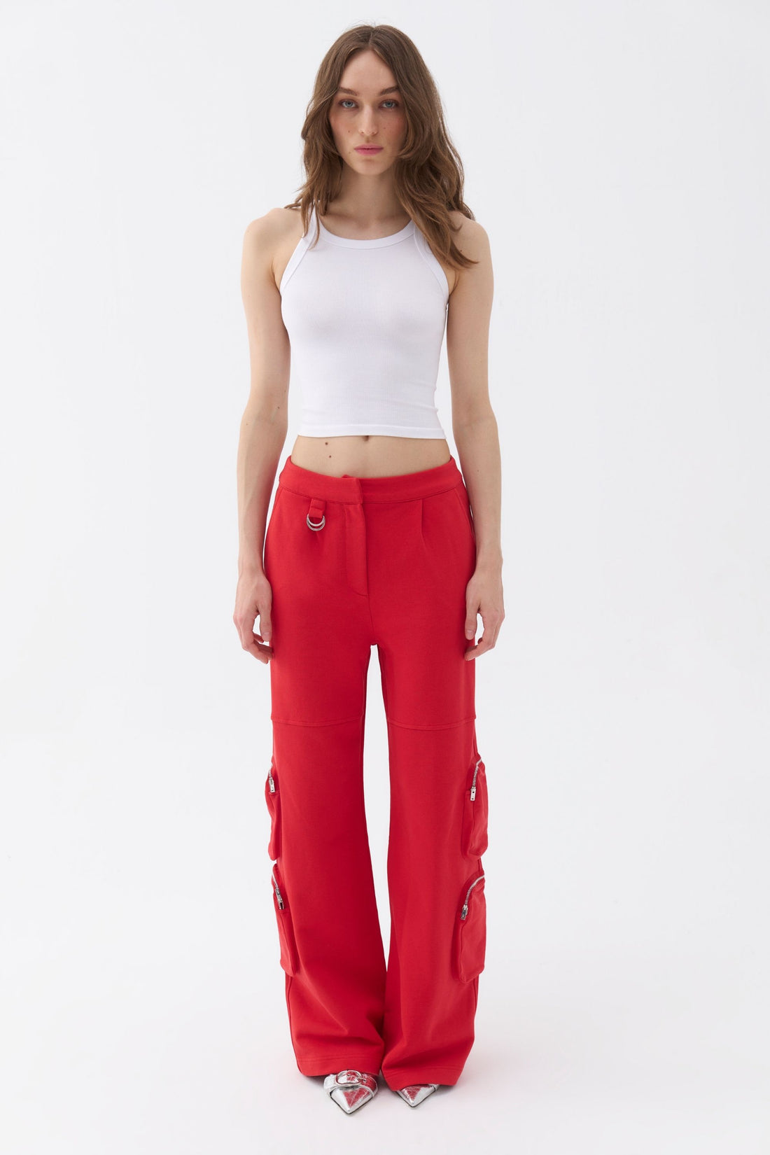 High Waist Cargo Pants