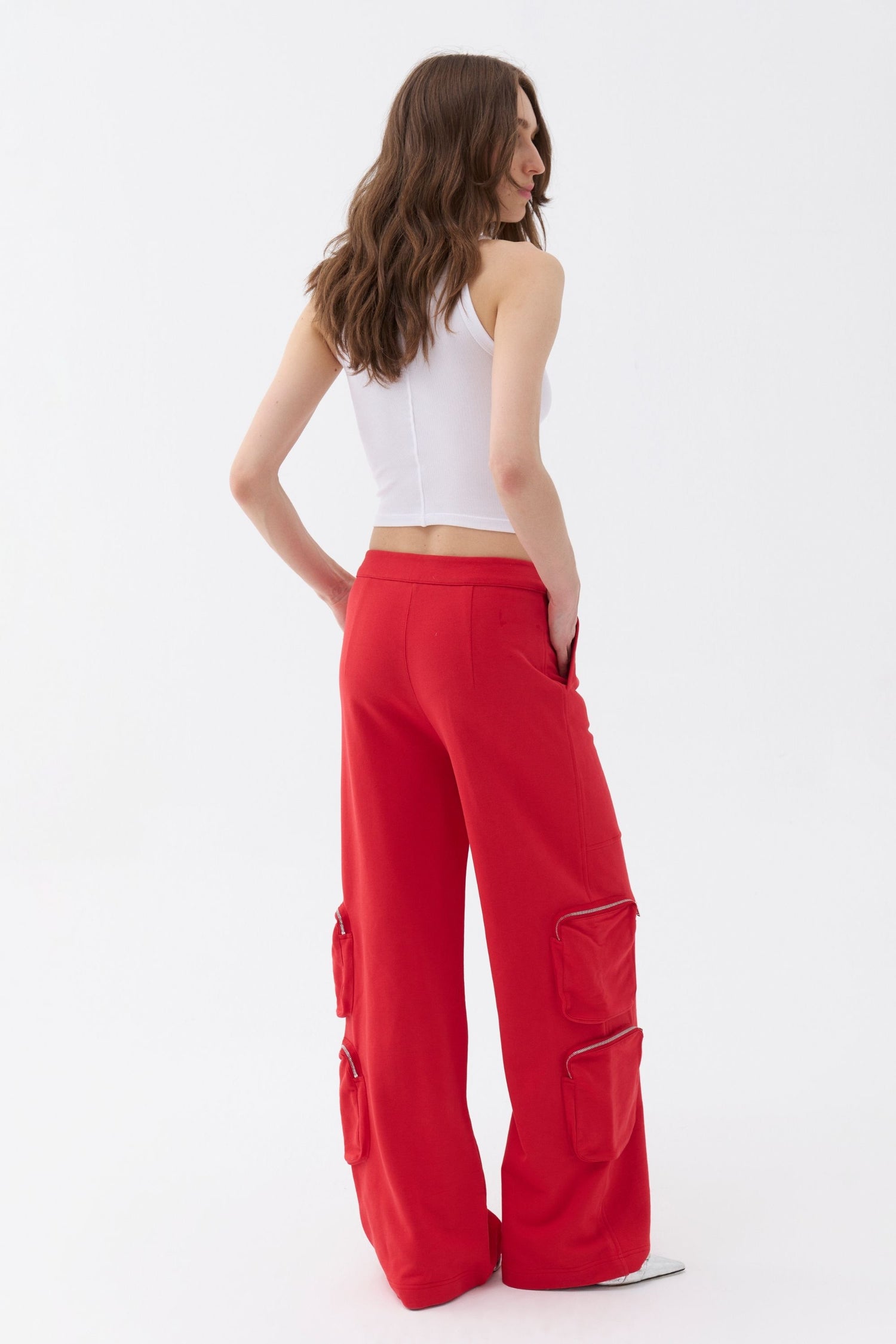 High Waist Cargo Pants