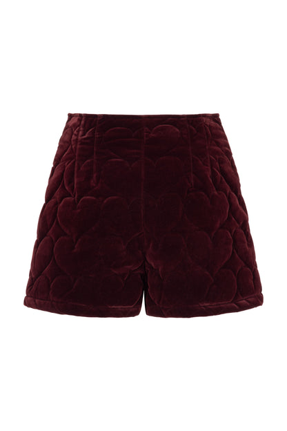 Quilted Mini Shorts