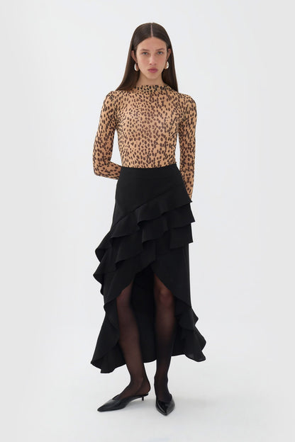 Long Skirt with Flounced (Final Sale)