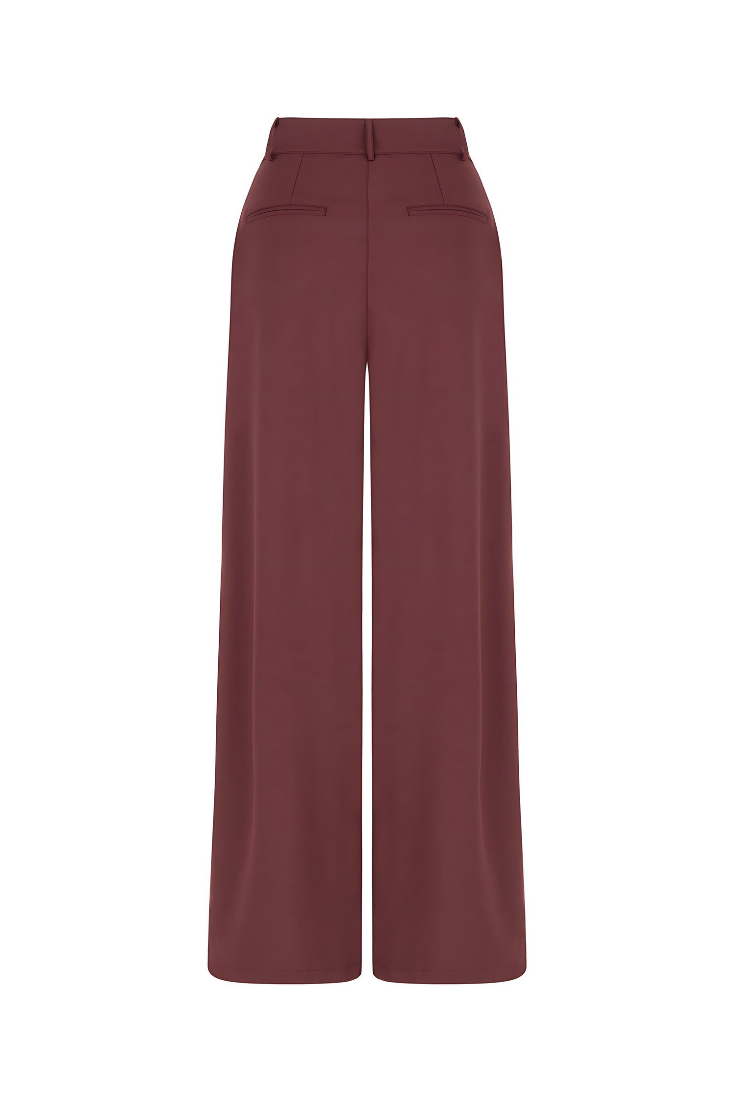 Pleated High-Waisted Pants