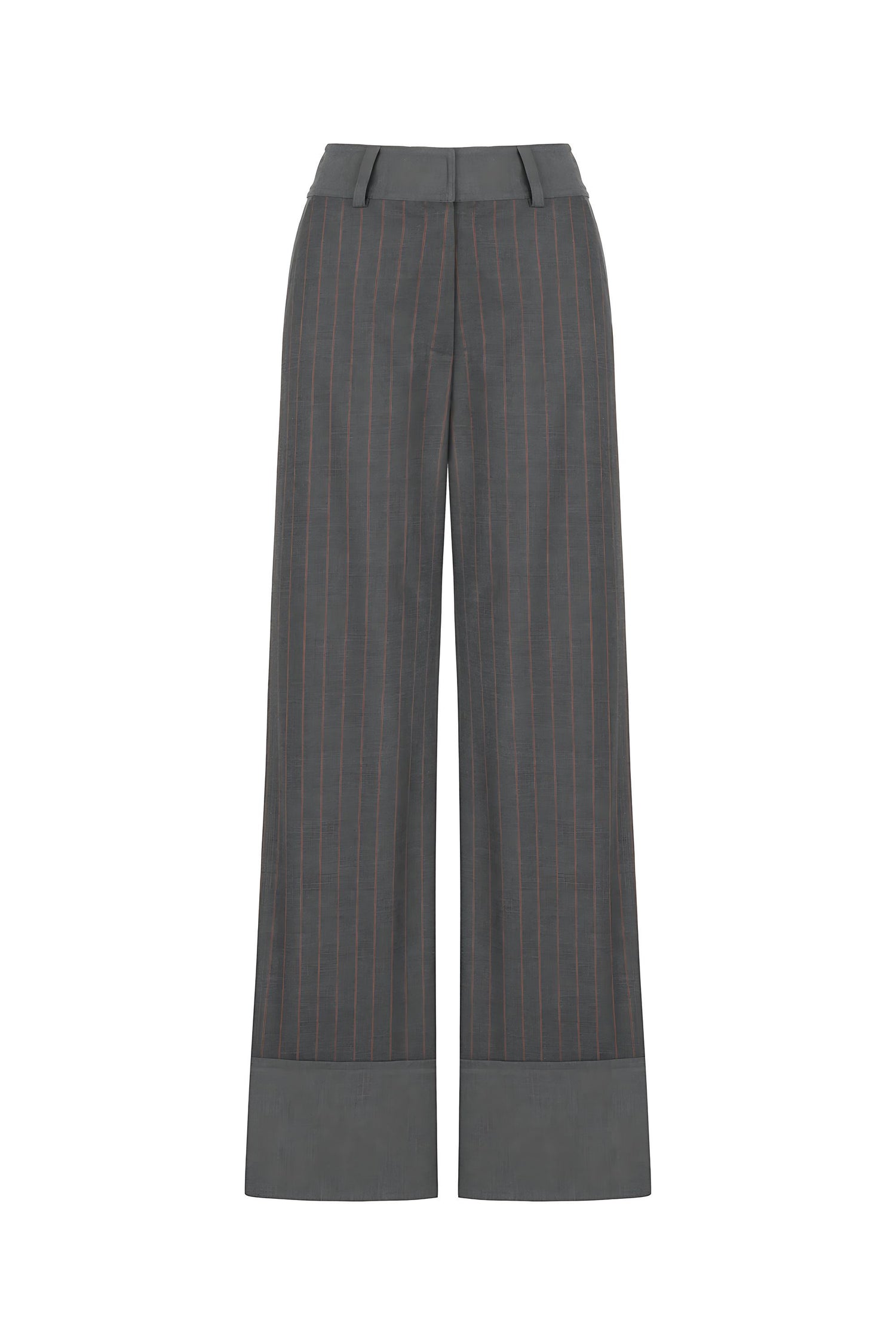 High Waist Striped Pants