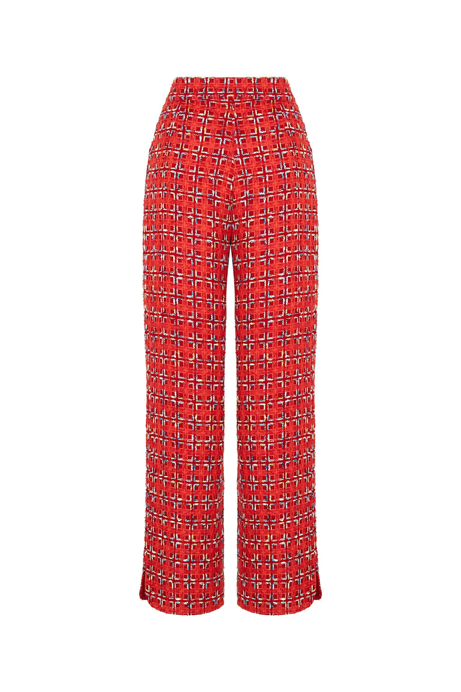 High-Waist Tweed Pants (Final Sale)