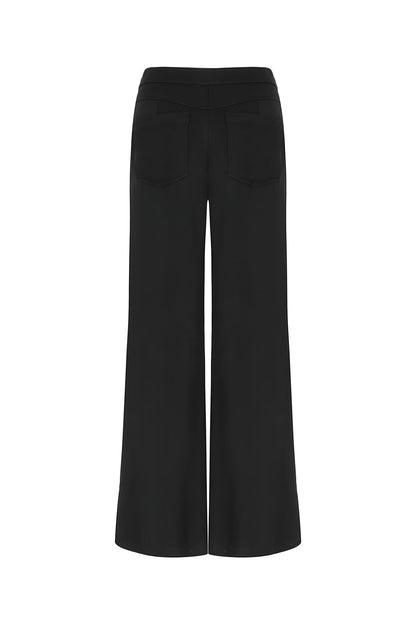 Jacquard Wide Leg Pants