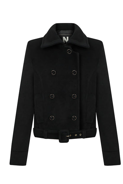 Shoulder Pad Short Coat