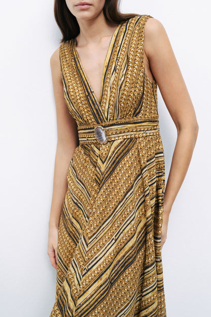 Cut-Out Detail Dress