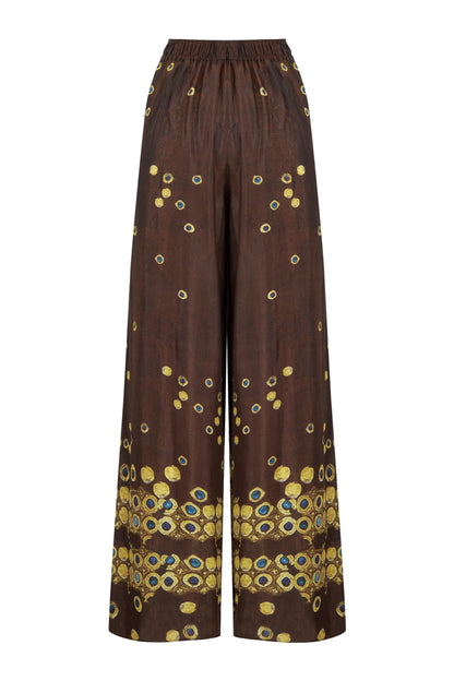 Patterned Flowing Pants