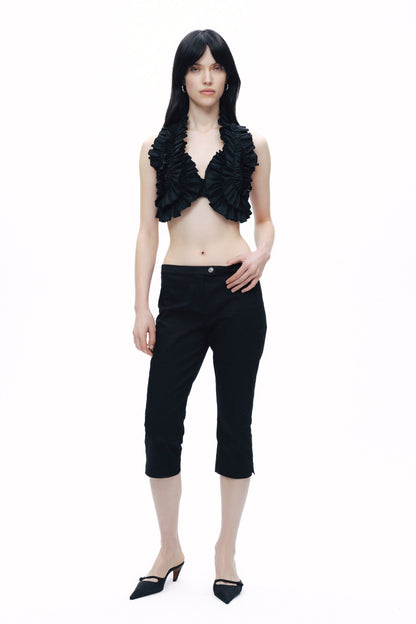 Black Bermuda Pants