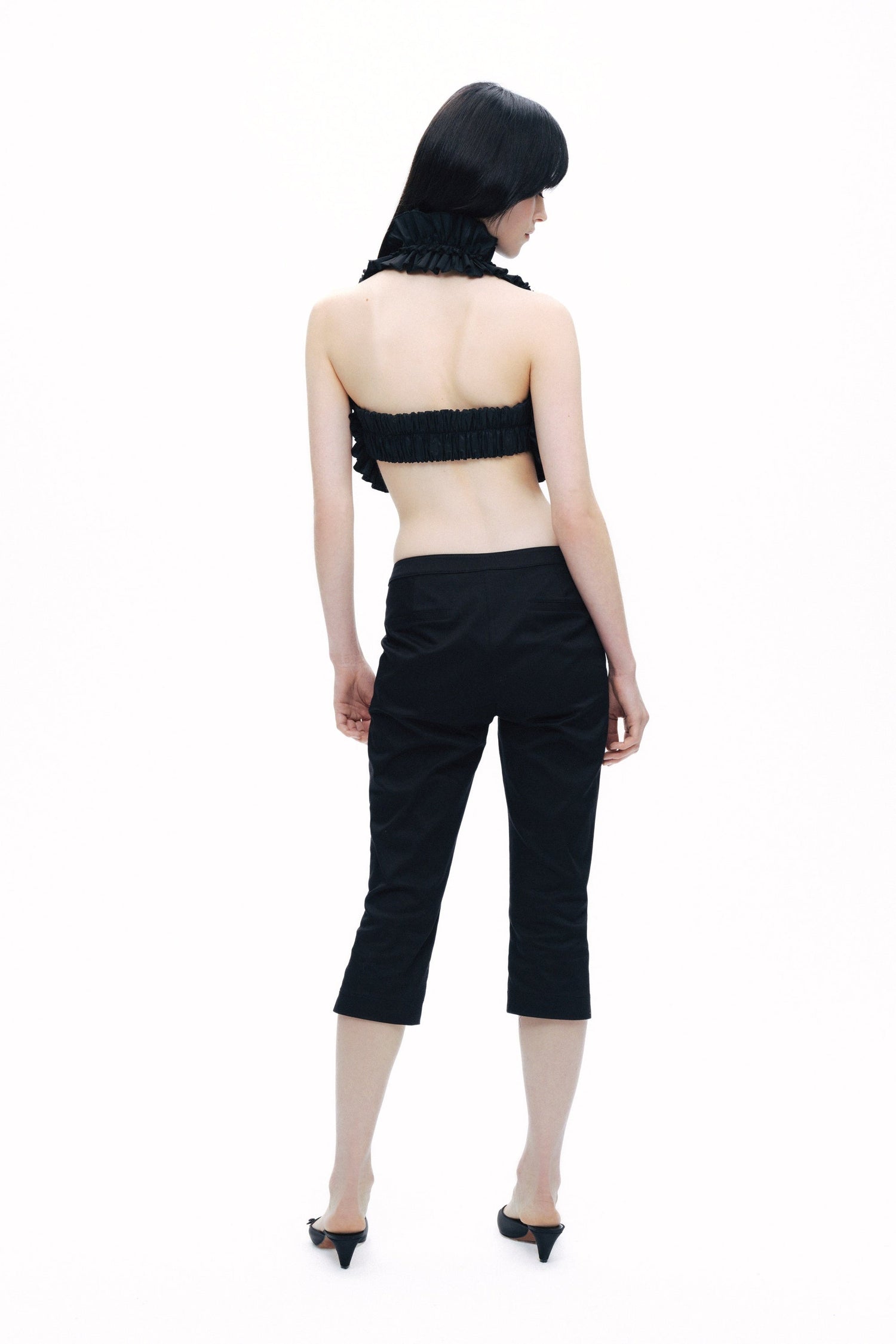 Black Bermuda Pants