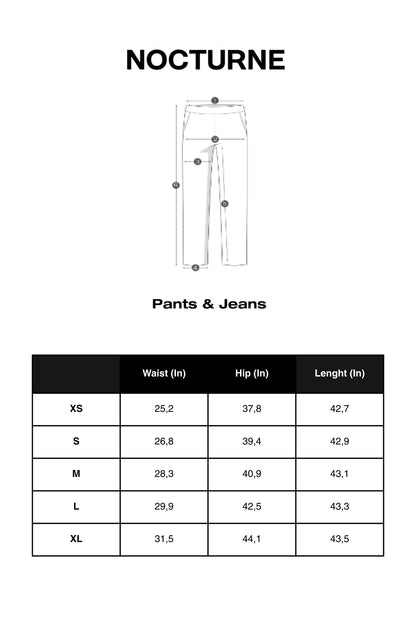 Black and White Draped Pants