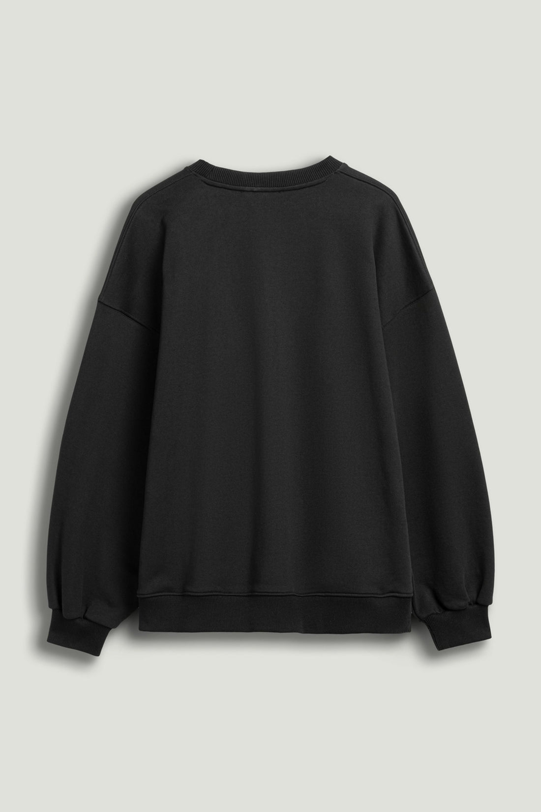 Woven Text Logo Sweatshirt