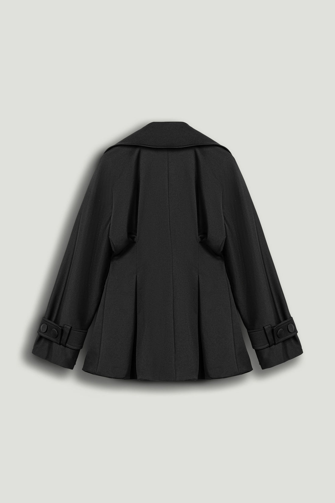 Black Belted Trench Coat