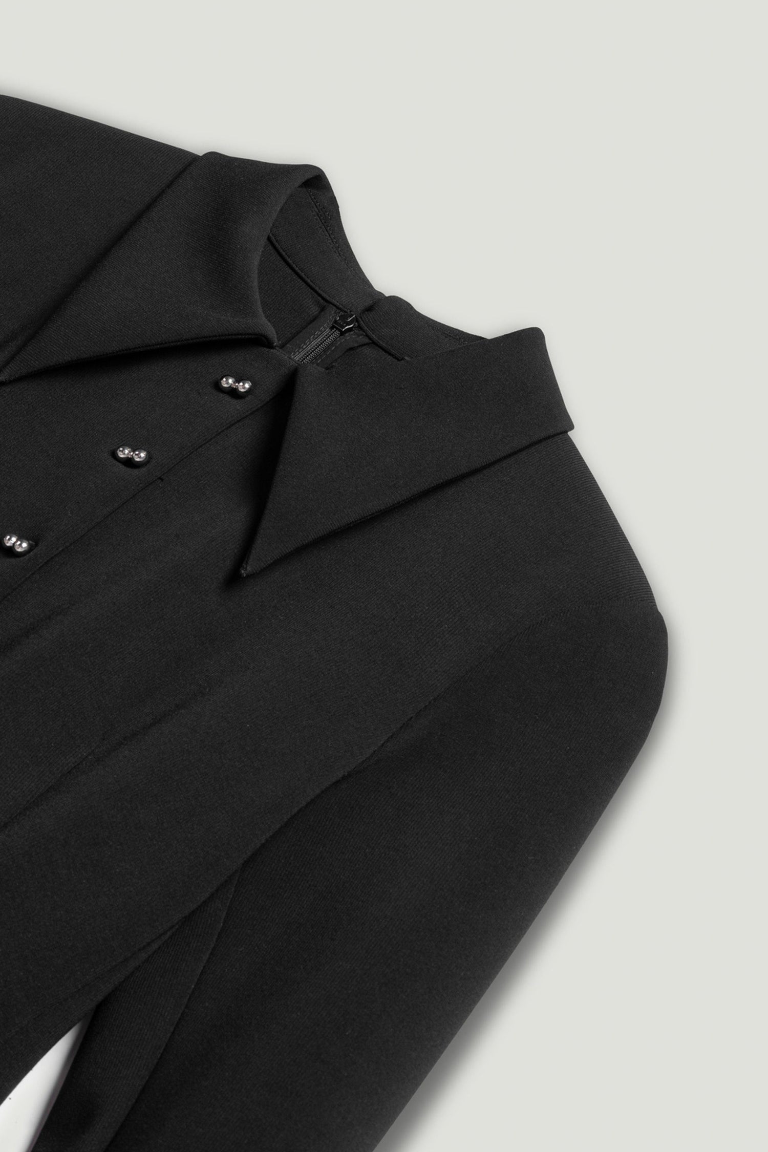 Tailored Collar Mini Dress