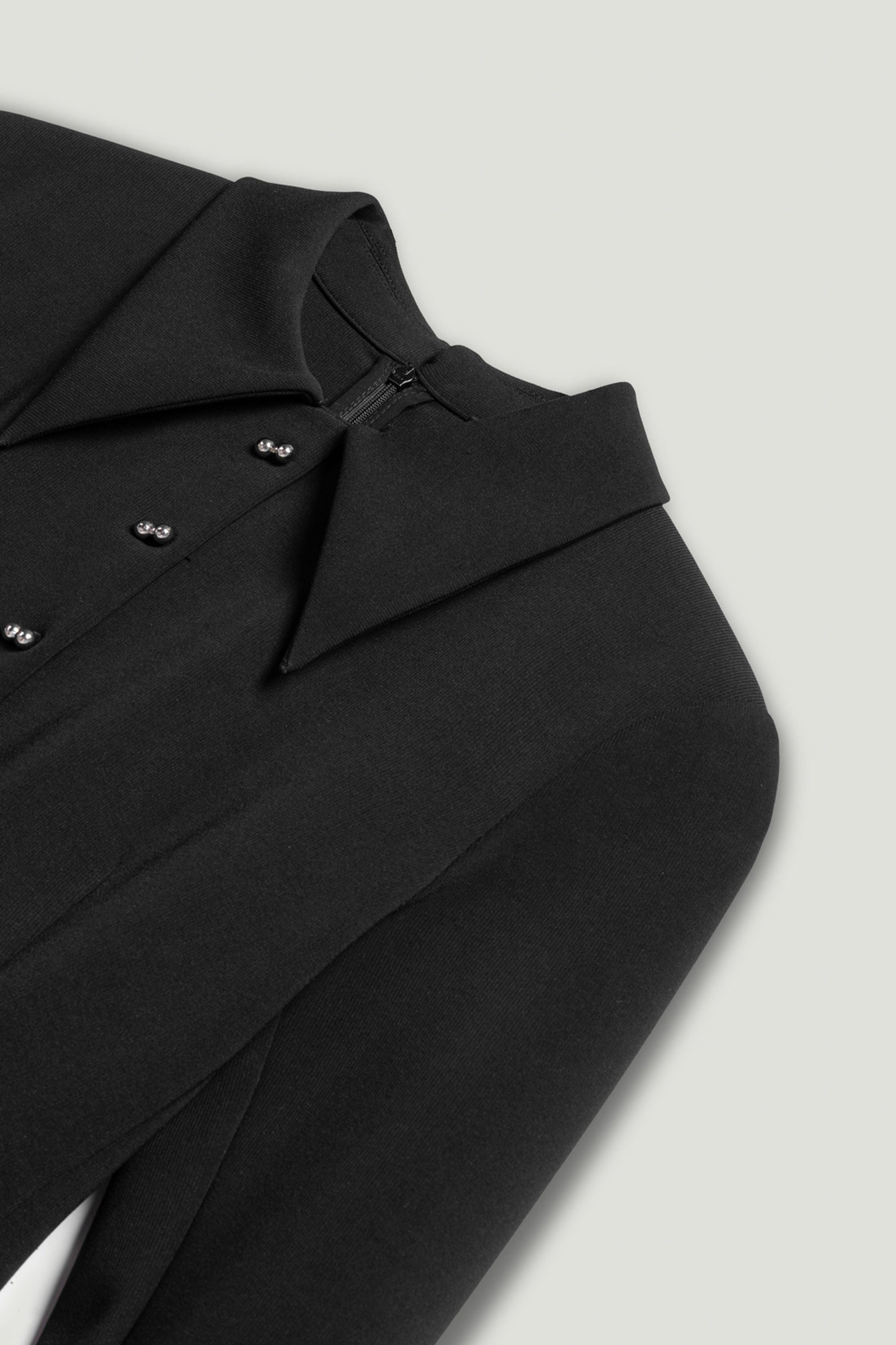 Tailored Collar Mini Dress