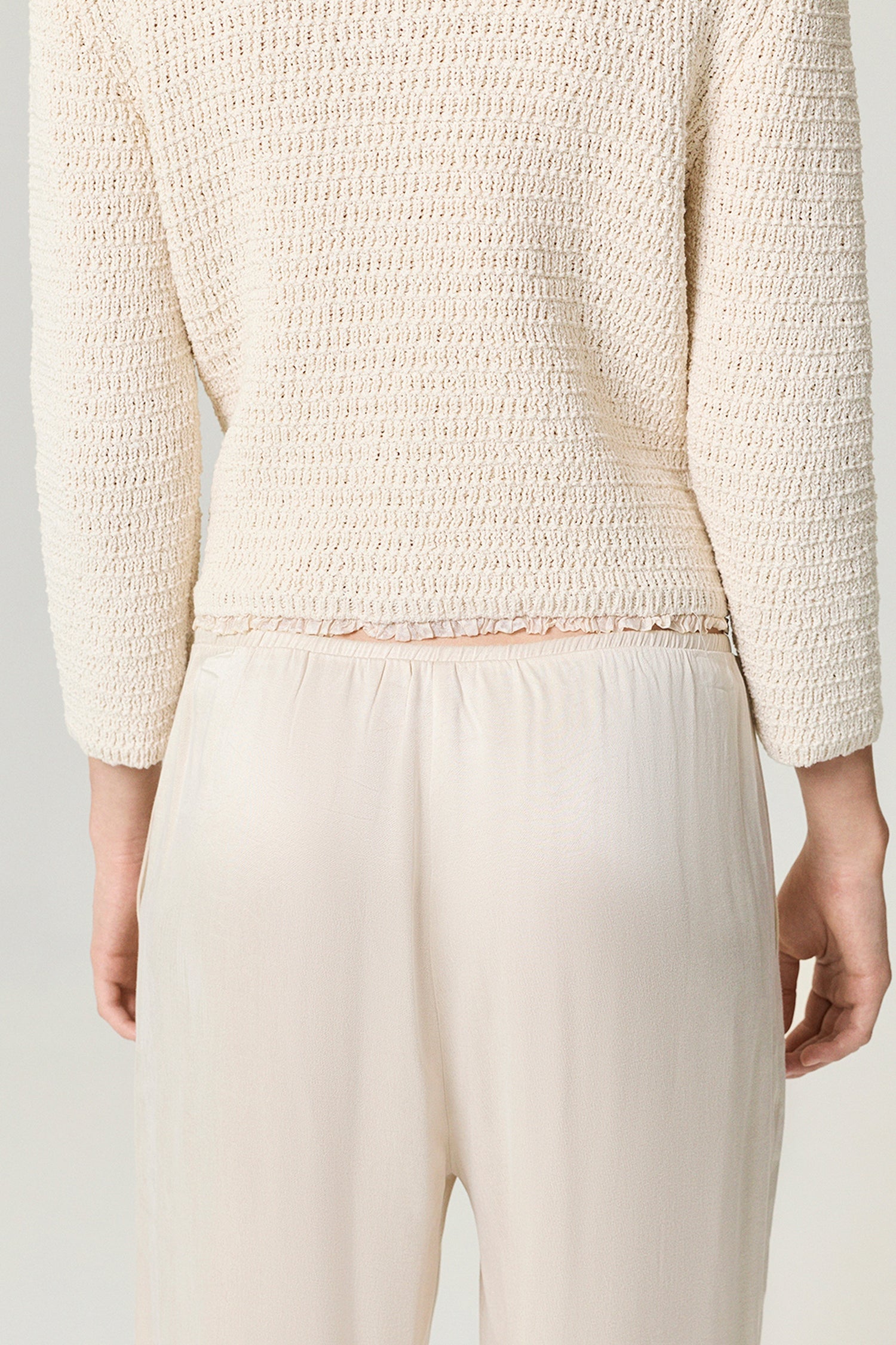 Elastic-Waist Relaxed Pants