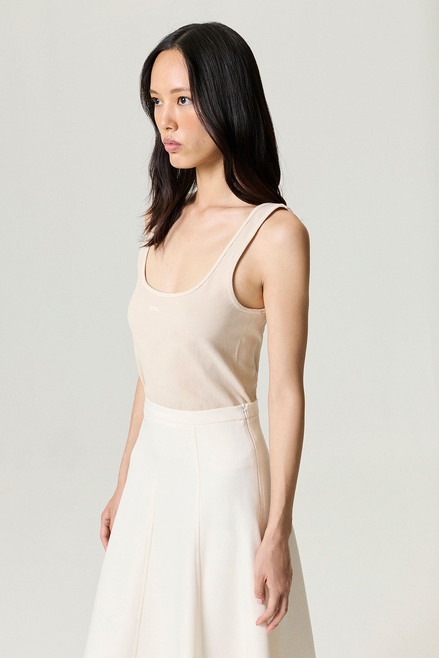 Flared Maxi Skirt