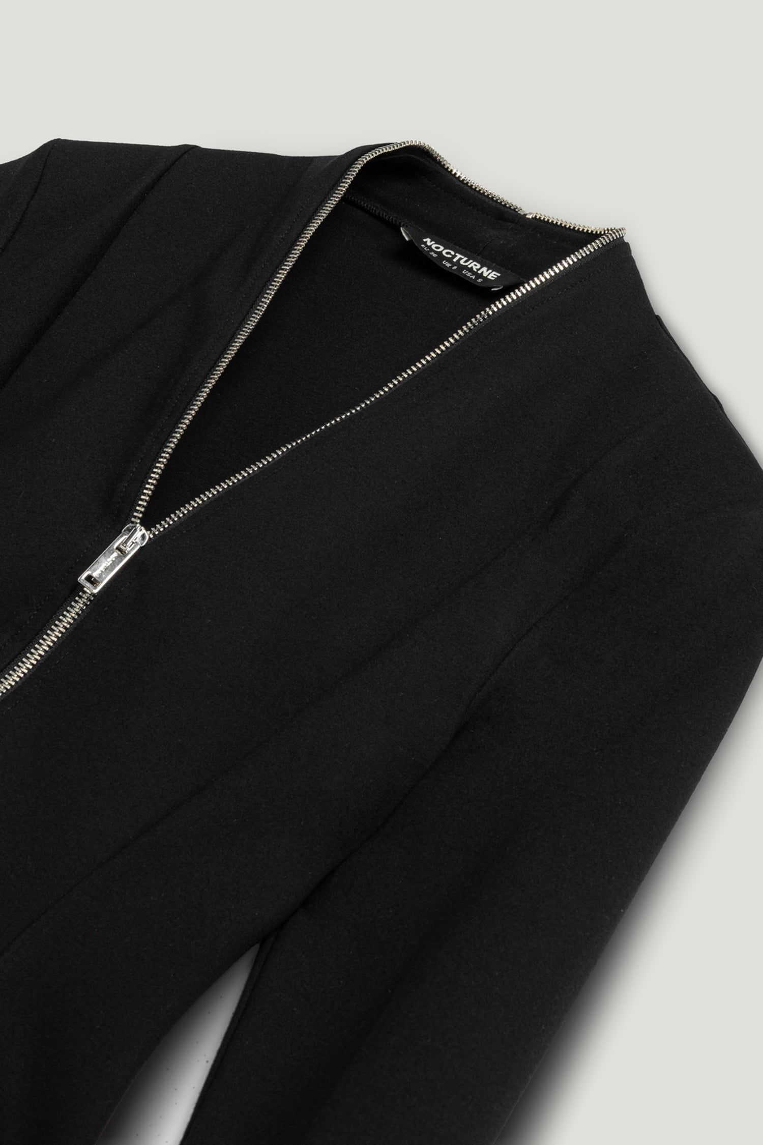 Zip Detail Blouse