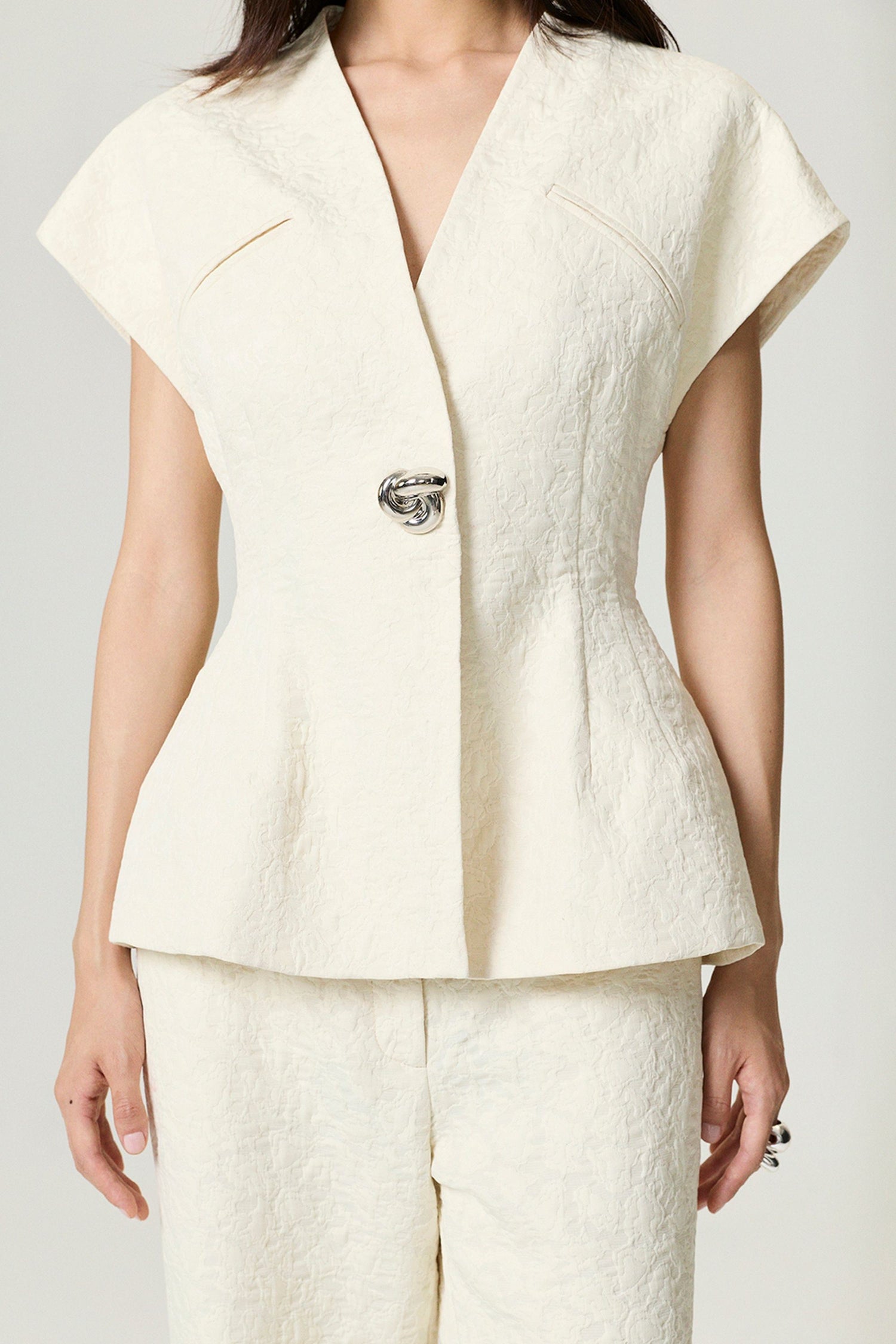 Accessory Detailed Vest