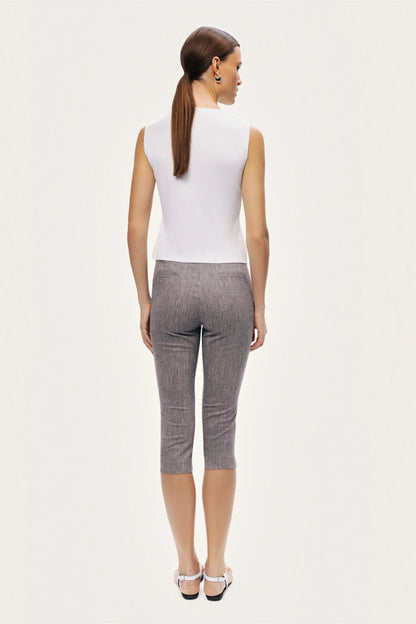 Embellished Sleeveless Knit Top