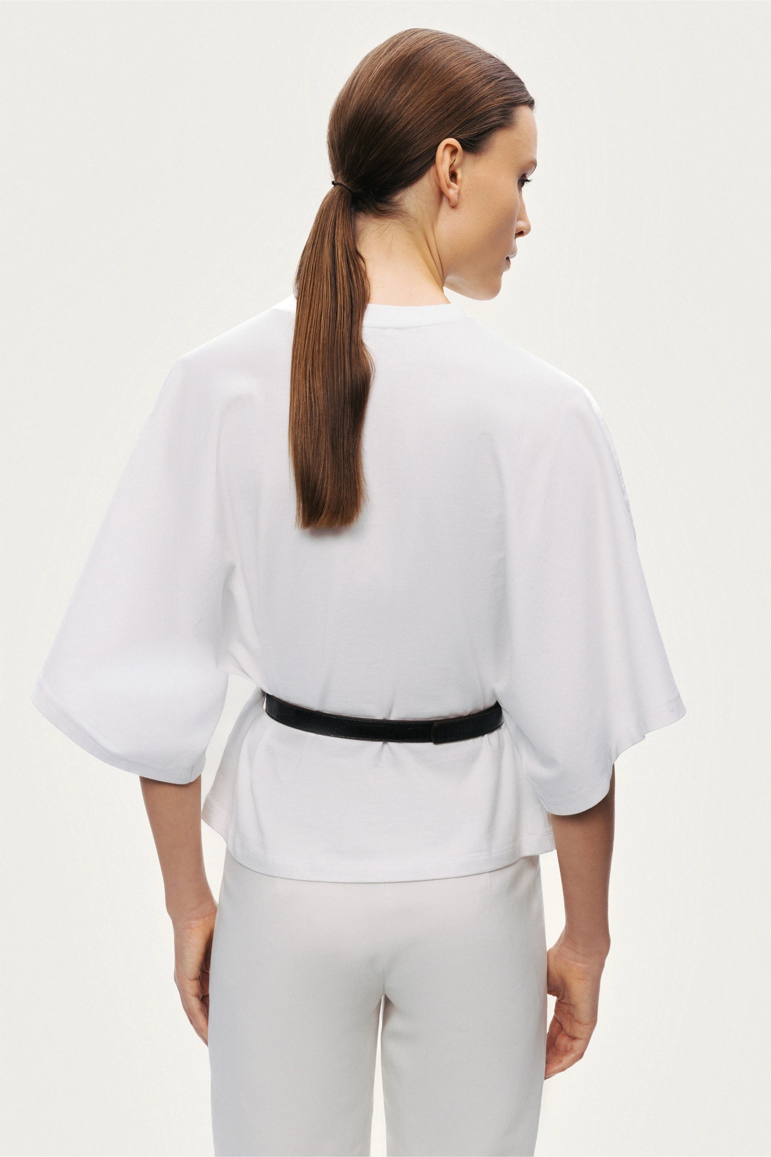 Belted Oversized T-Shirt