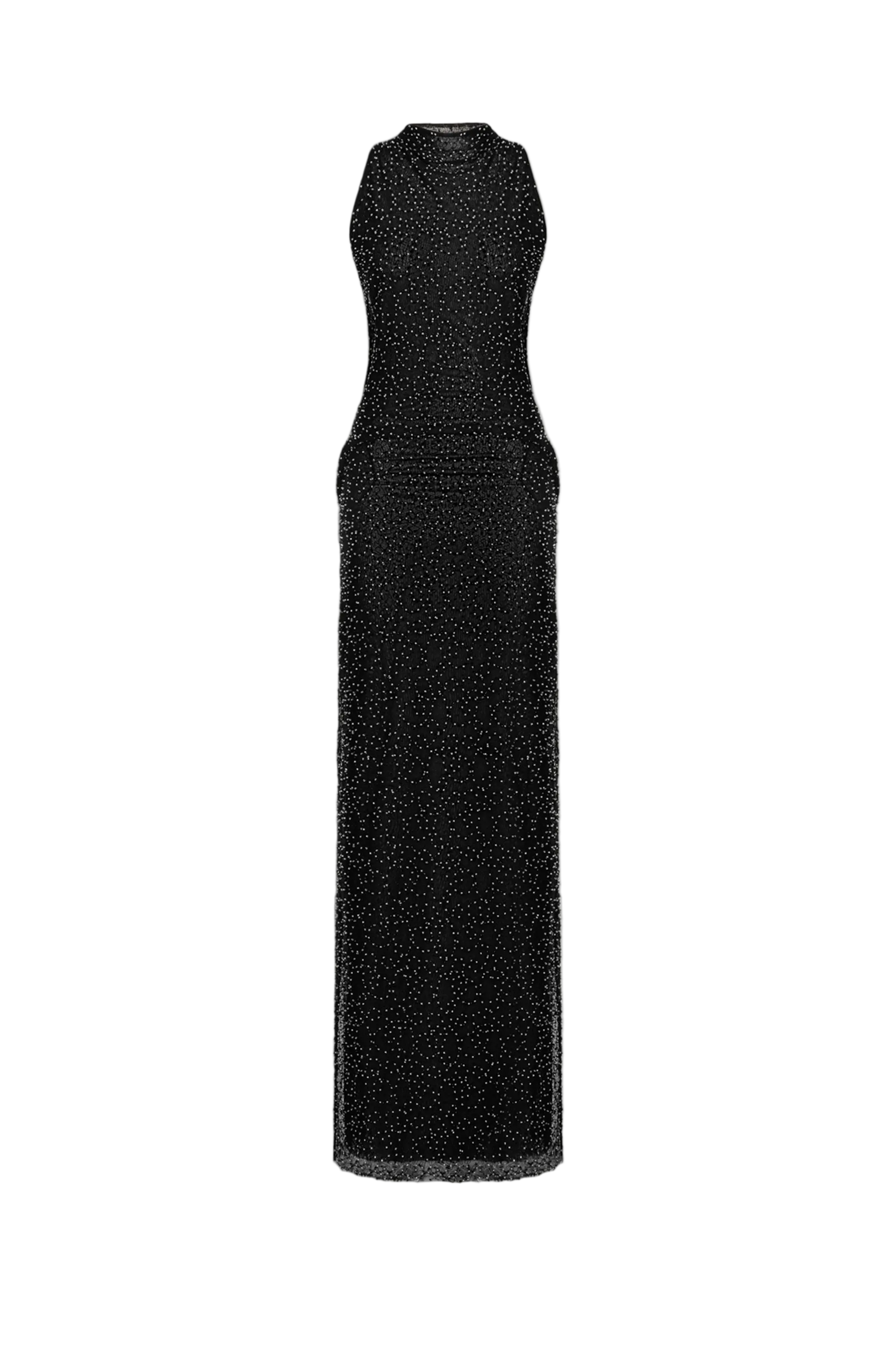 Stone-Embellished Maxi Dress