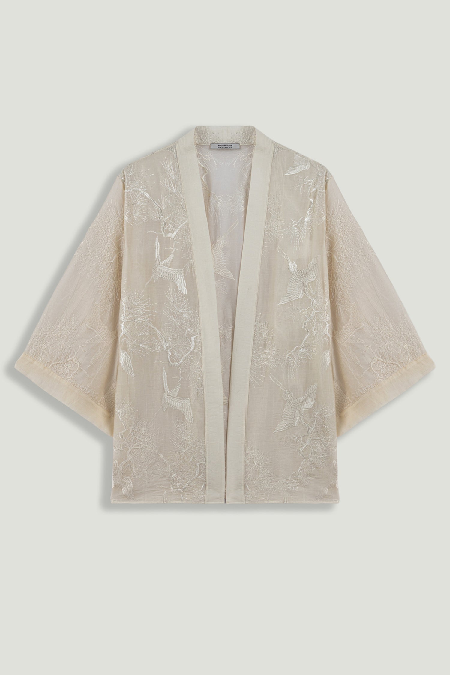 Textured Jacquard Kimono