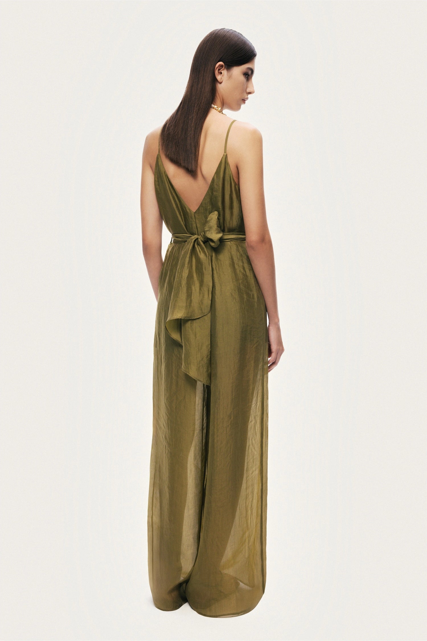 Strappy Wide-Leg Jumpsuit