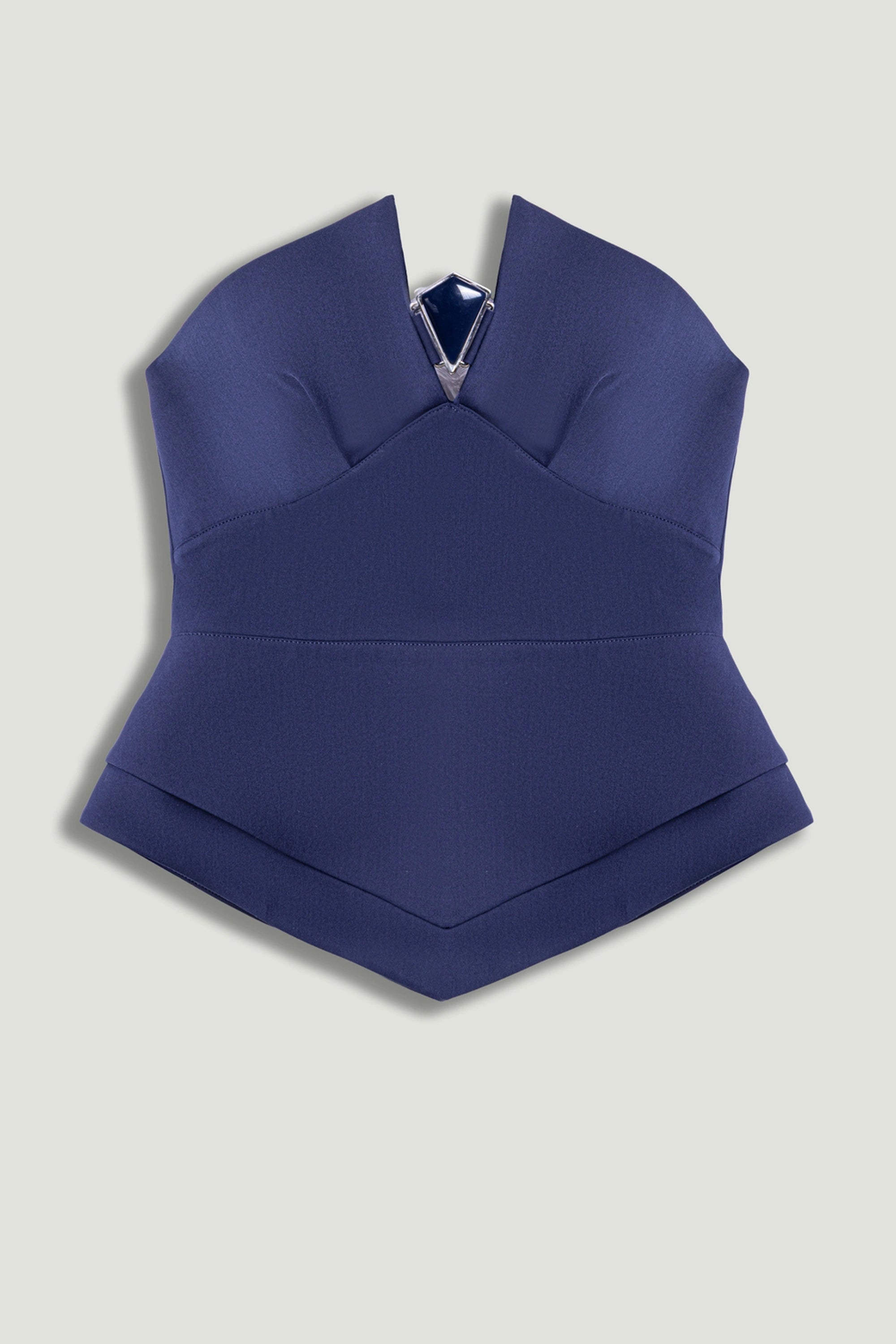 Strapless Sculpted Bustier Top