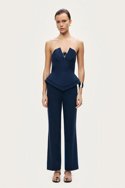 Strapless Sculpted Bustier Top