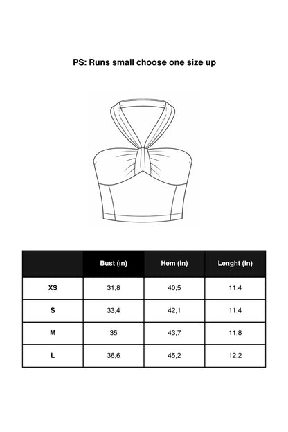 Structured Strapless Contrast Bustier Top