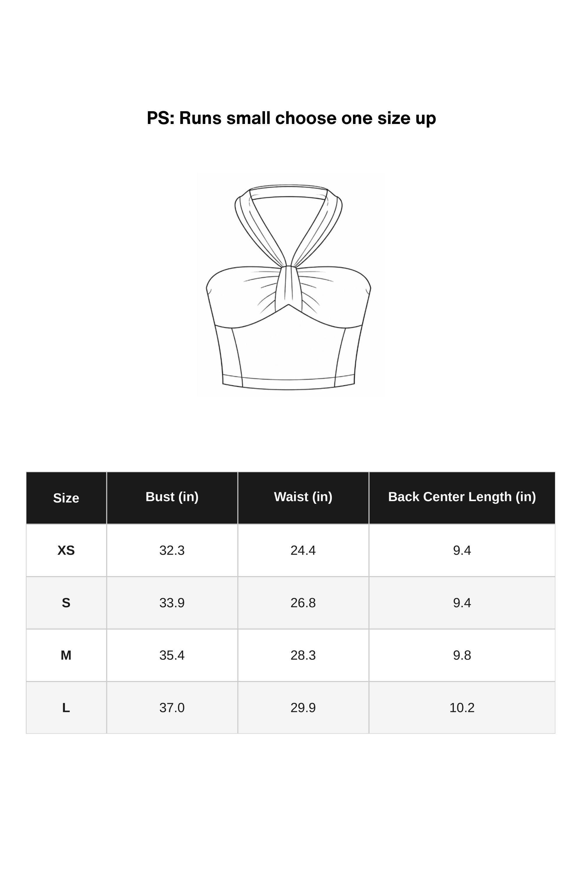 Printed Chiffon Bustier