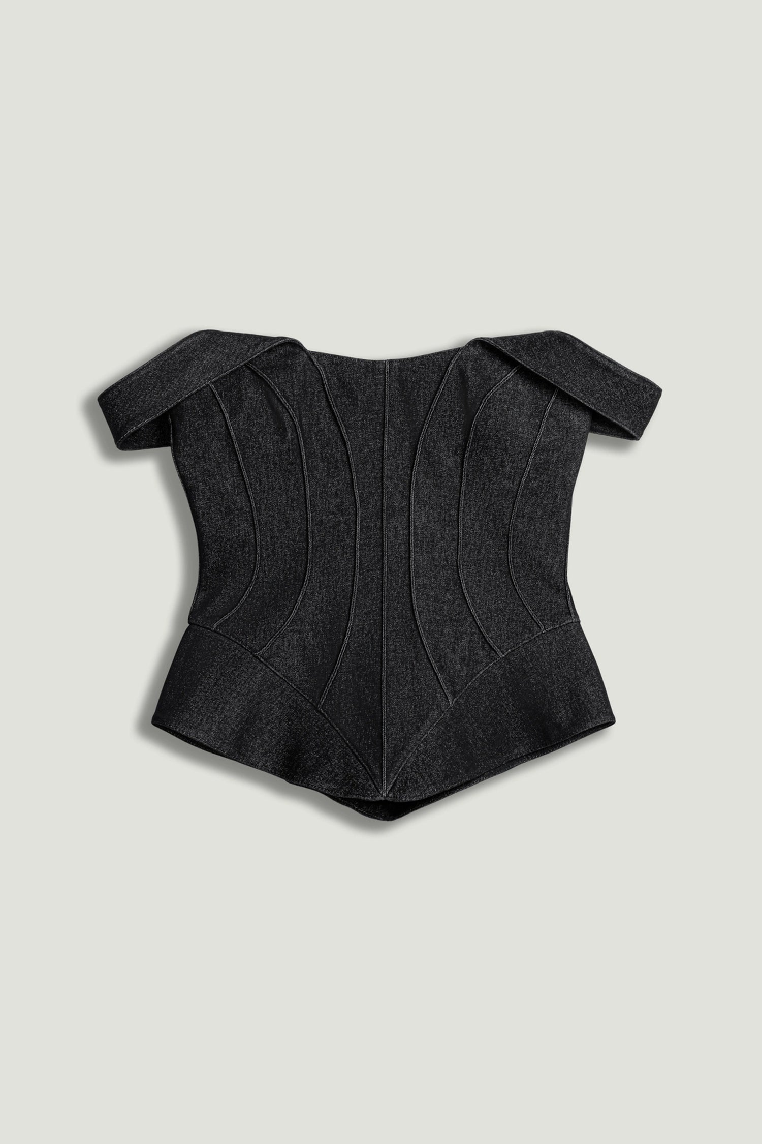 Off-Shoulder Sculpted Bustier