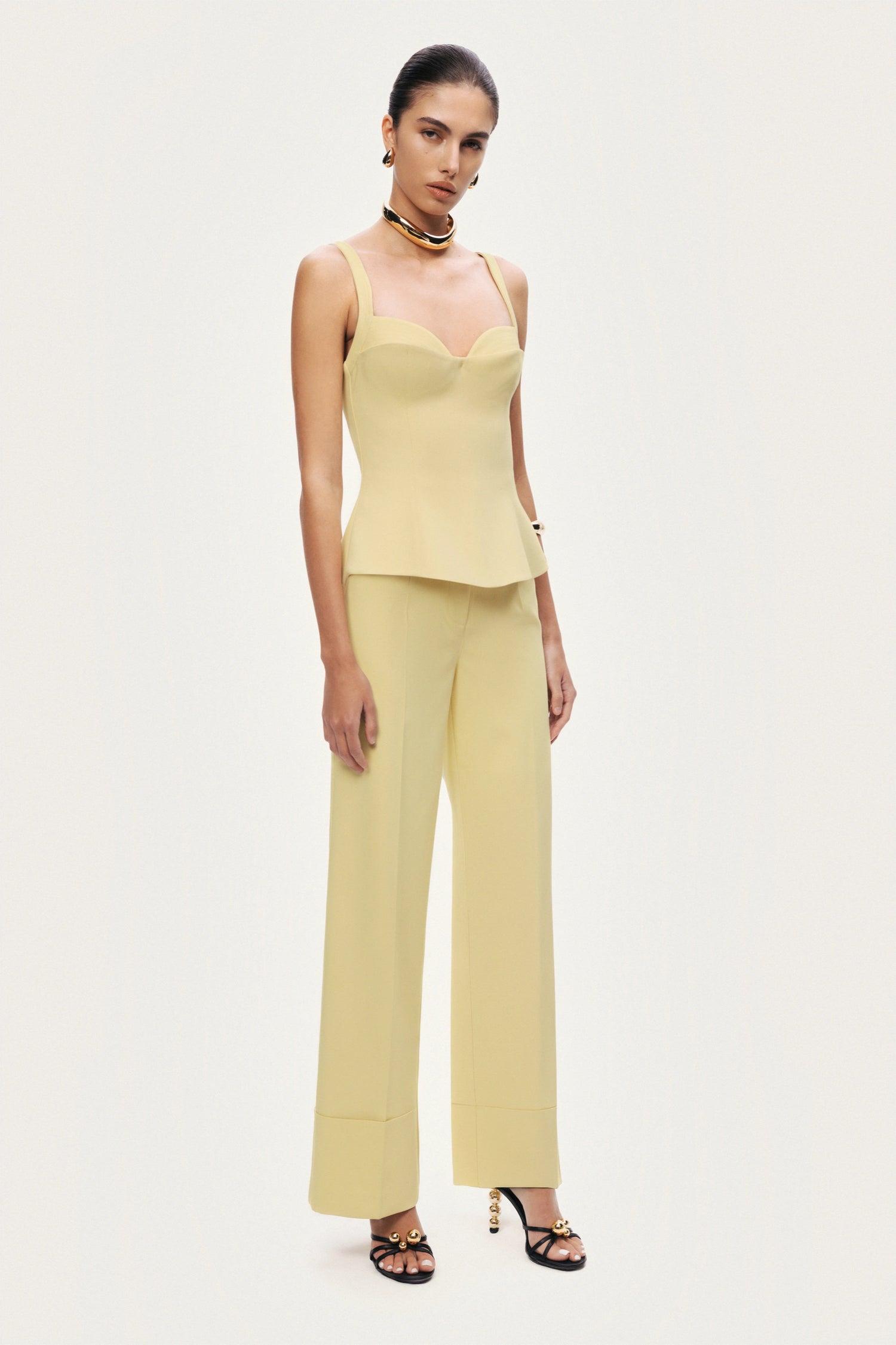 Strappy Sculpted Bustier