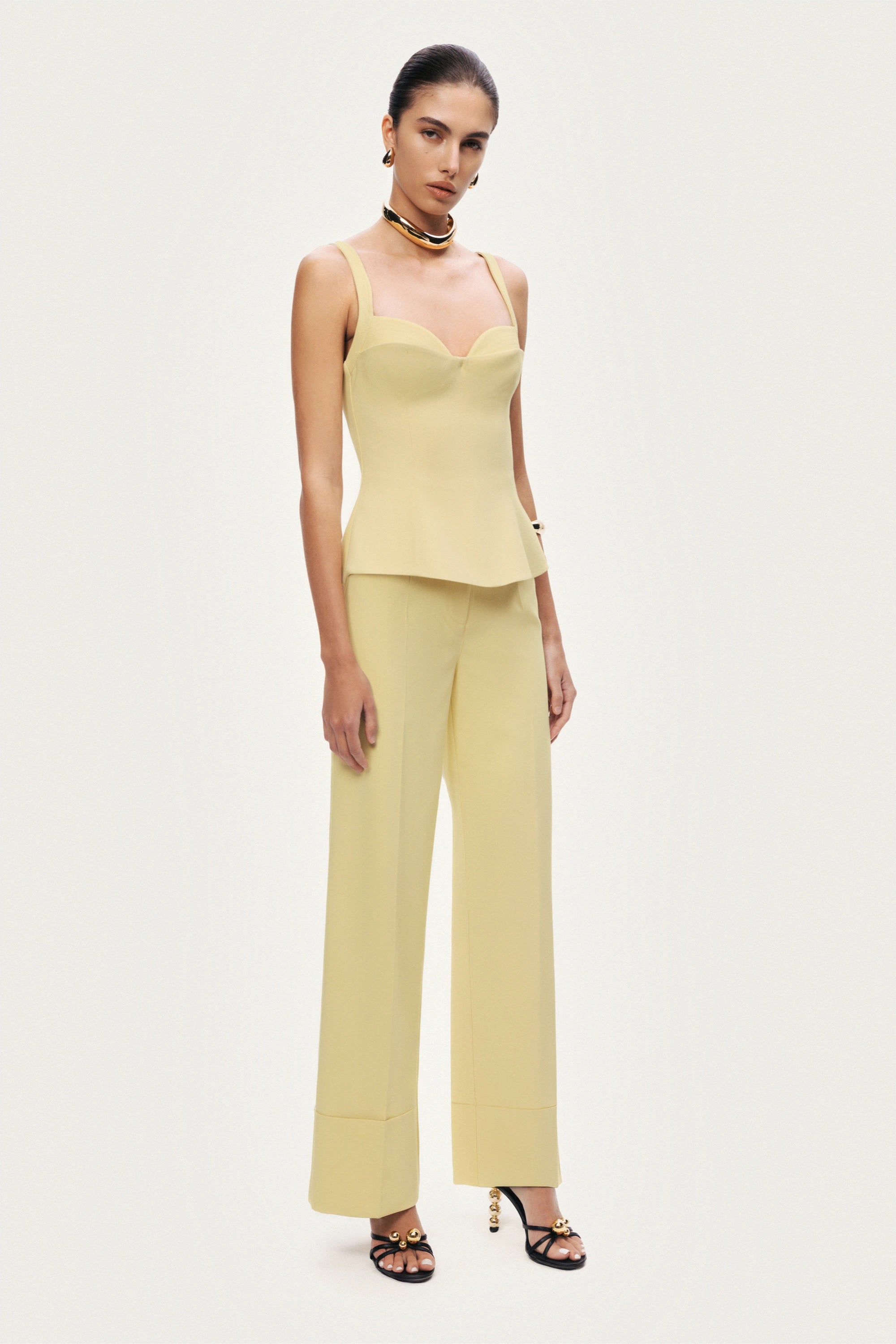 Strappy Sculpted Bustier