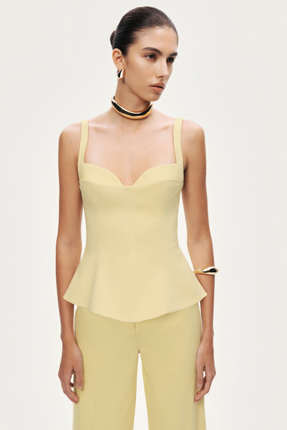 Strappy Sculpted Bustier